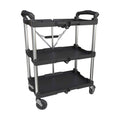 Folding 3 Shelf Utility Cart D525