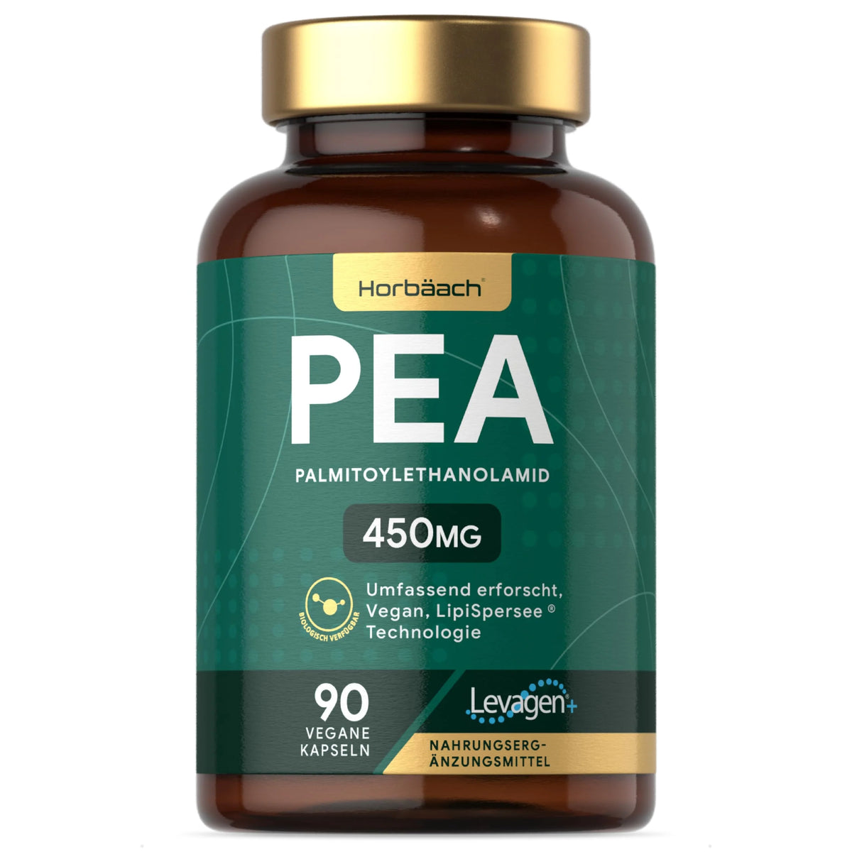 450mg PEA 90 Vegan Capsules W7973