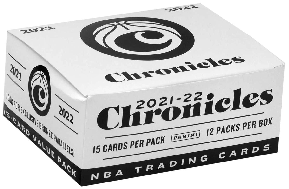 2021-22 Basketball Trading Card Value Pack Box (12 Packs) E225