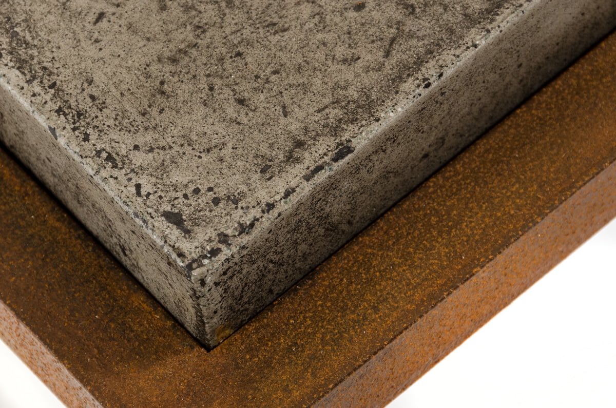 Concrete And Metal Coffee Table H8208