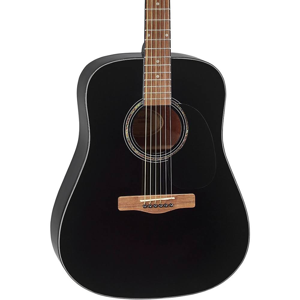 Black Dreadnought Acoustic Guitar M9530