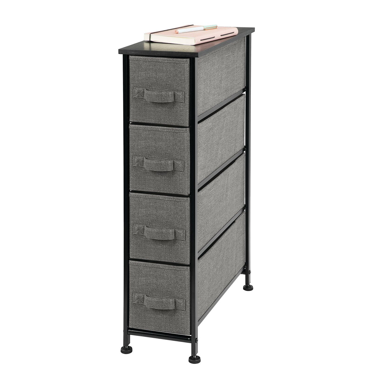 Narrow 4 Fabric Drawers Dresser G504313