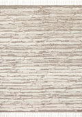 Ivory Taupe 5'6 x 8'6 Rug A93093