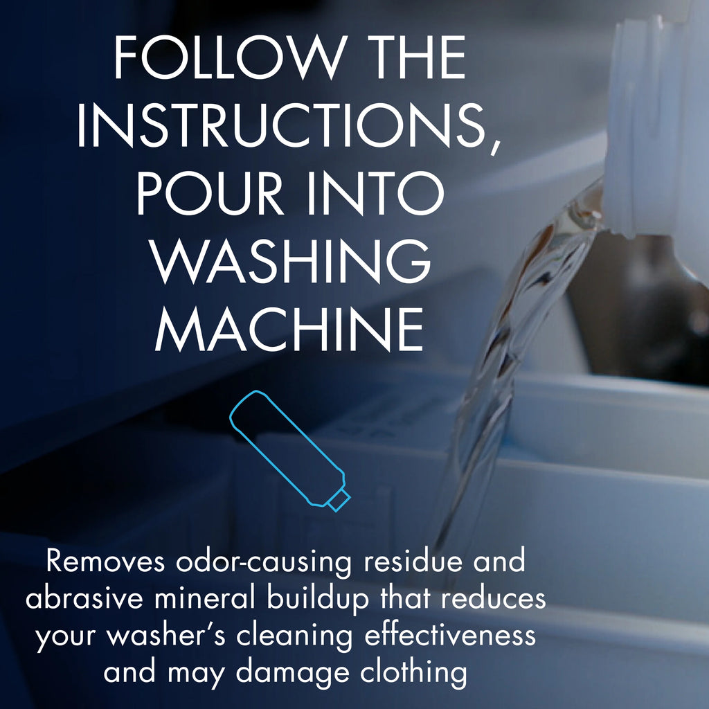 Liquid Fresh Scent Washer Machine Cleaner 2-Pack N7947