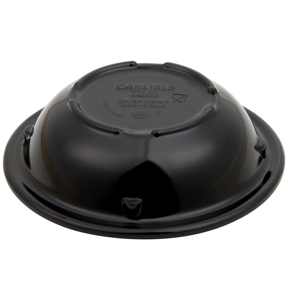 3.5 oz Black Fruit Bowl J820