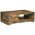 Vintage Rustic Storage Coffee Table Y3742