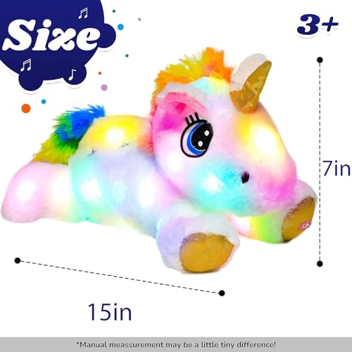 Light-up Singing White Plush Reindeer B1201