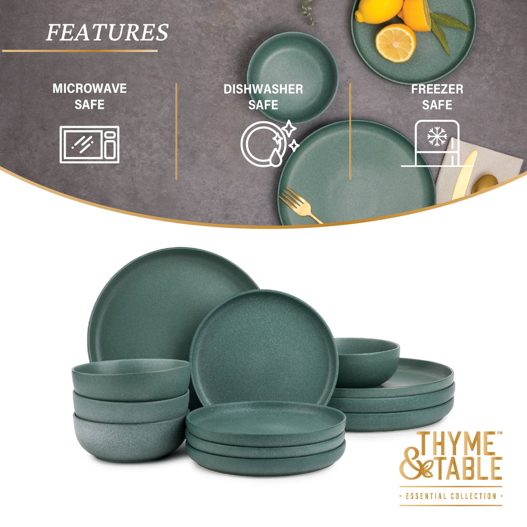 12-Piece Stoneware Dinnerware Set N97869