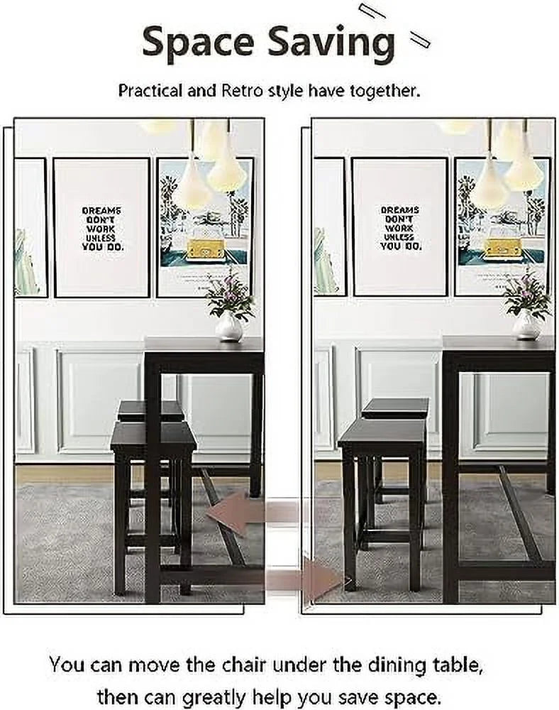 Dining Table Set for 4 5 Pieces L85278