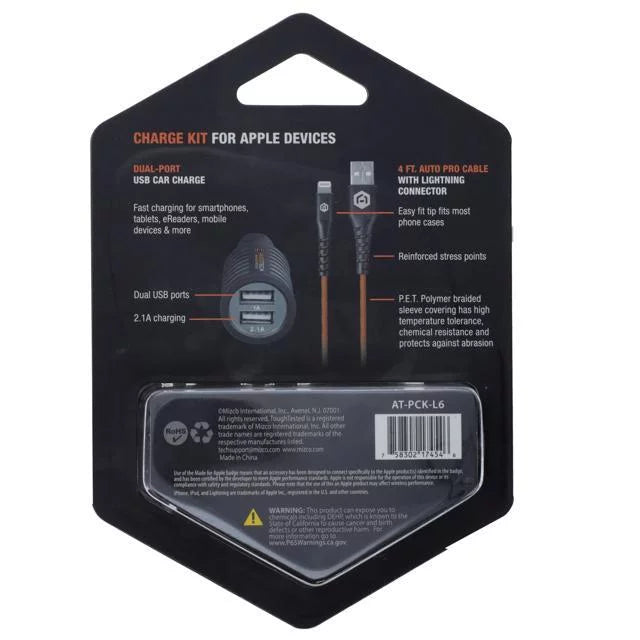 Car Charger Kit with Light J23477