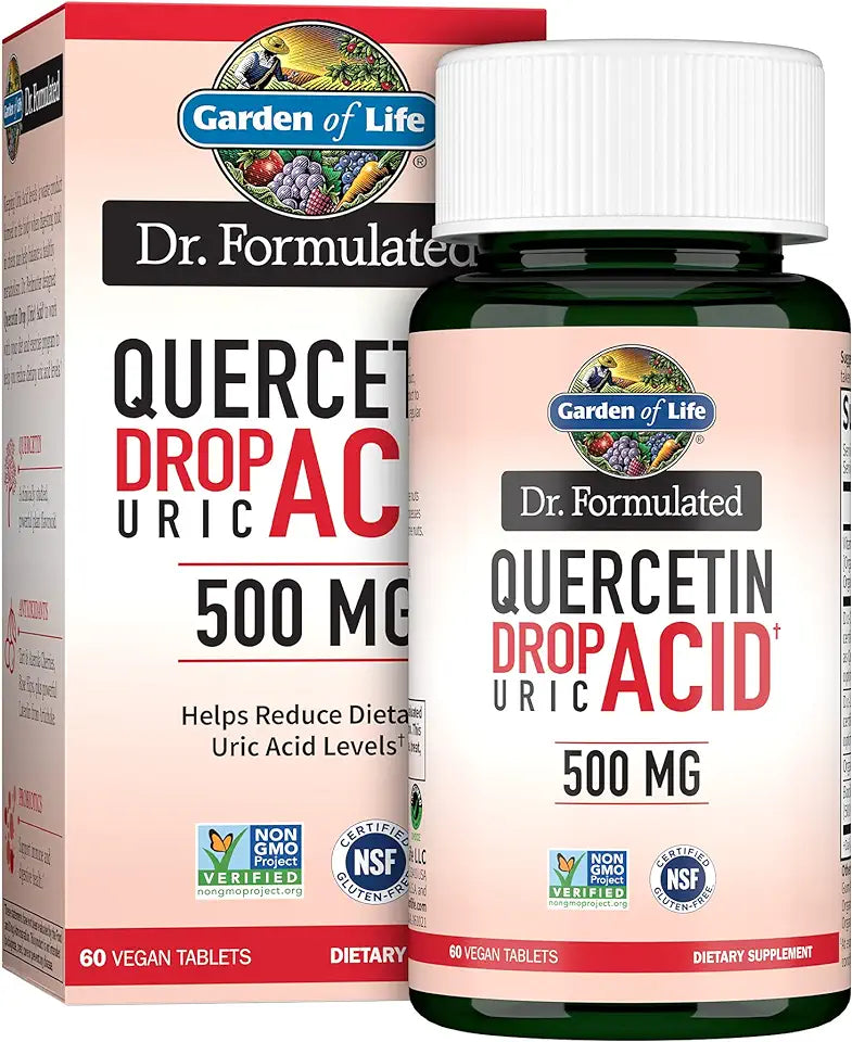 Quercetin Probiotic Uric Acid Support 60 Tablets B295