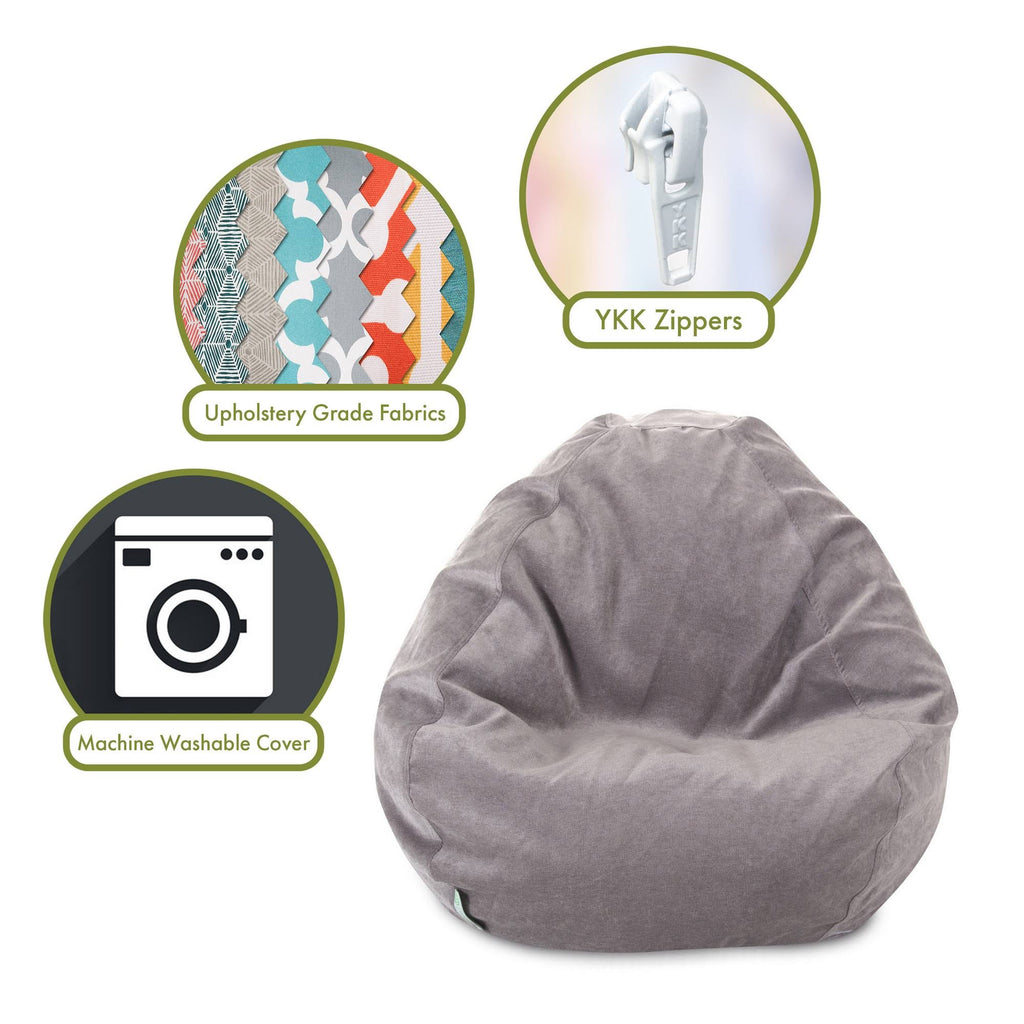 Large Classic Bean Bag Chair E869327