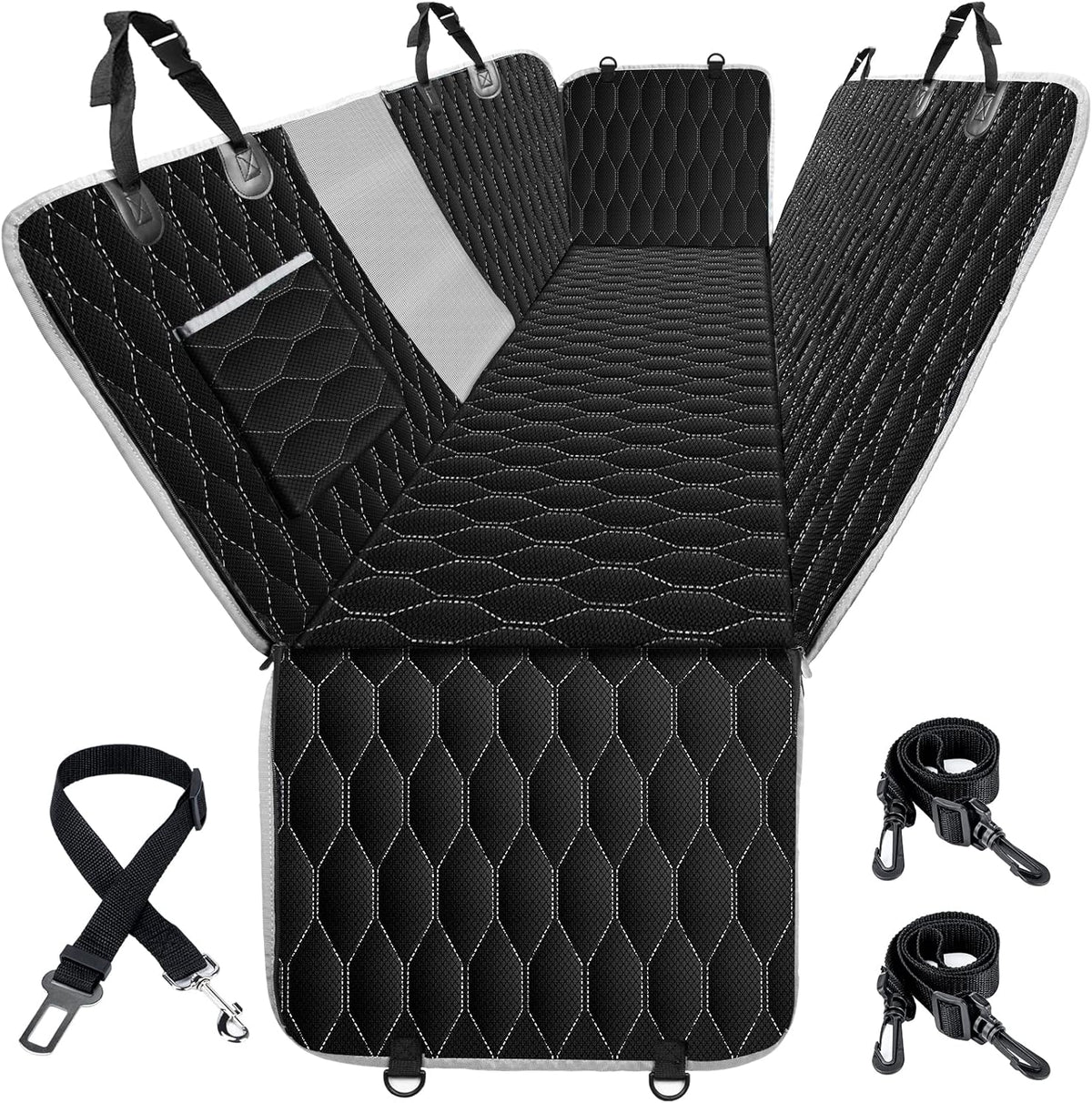 100% Waterproof Nonslip Dog Car Seat Cover X4307