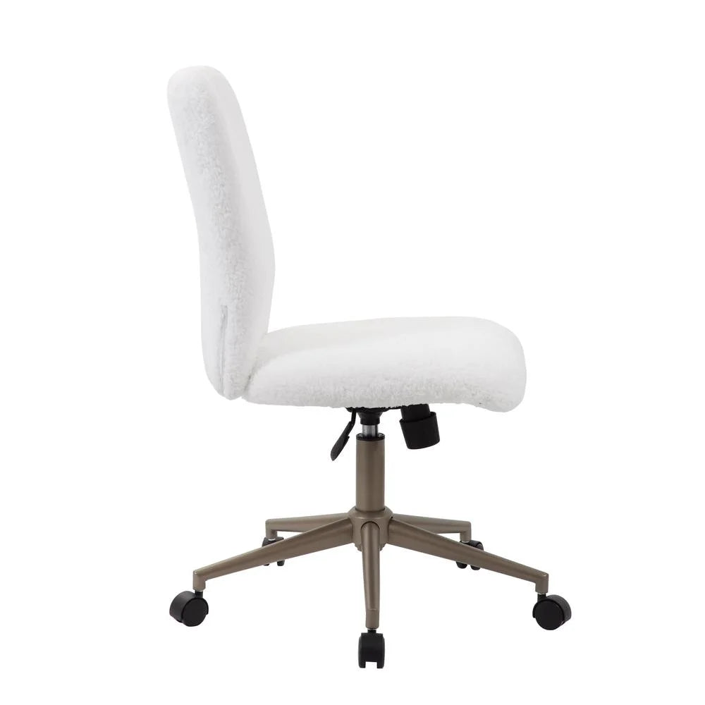Adjustable Faux Fur Desk Chair X322