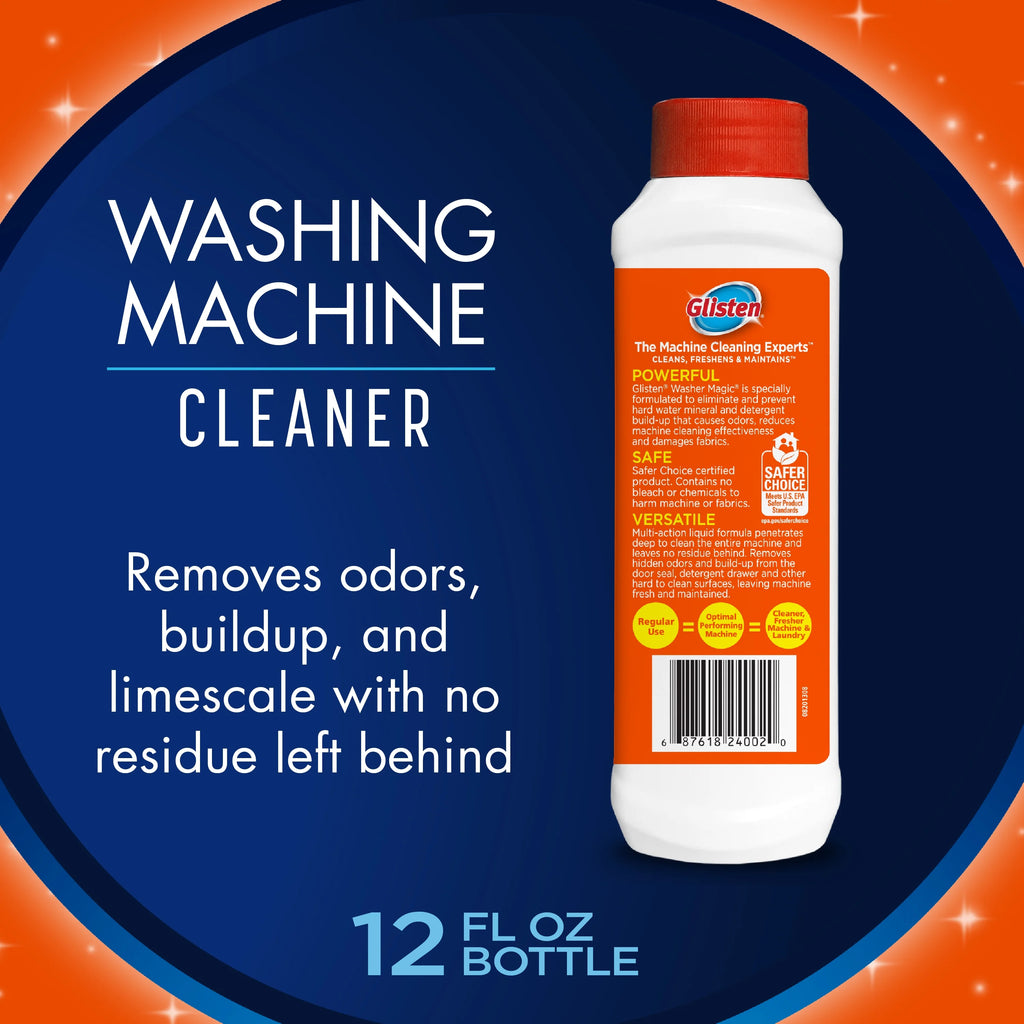 Liquid Fresh Scent Washer Machine Cleaner 2-Pack N7947
