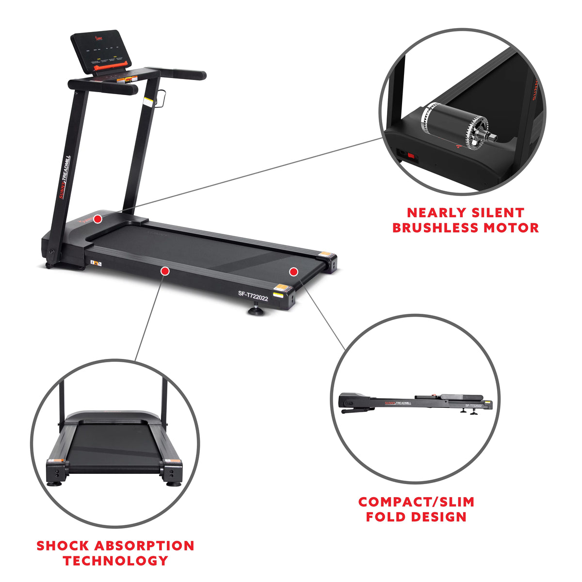 Folding Treadmill with Auto Incline I408