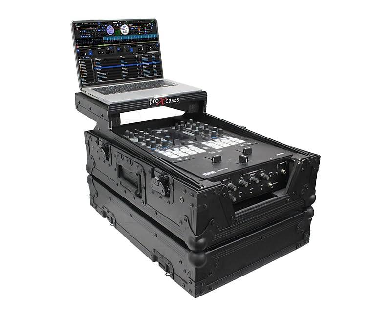 11" DJ Mixer Case with Laptop Shelf N111