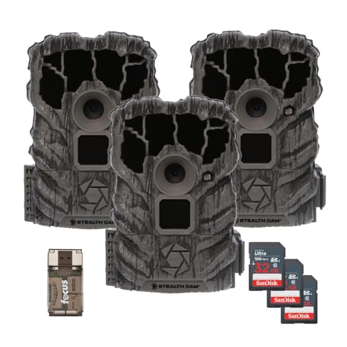 14MP Trail Camera Bundle with 32GB Memory Card and Card Reader H856009