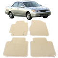 Beige Nylon 4PCS Car Floor Mats E438710