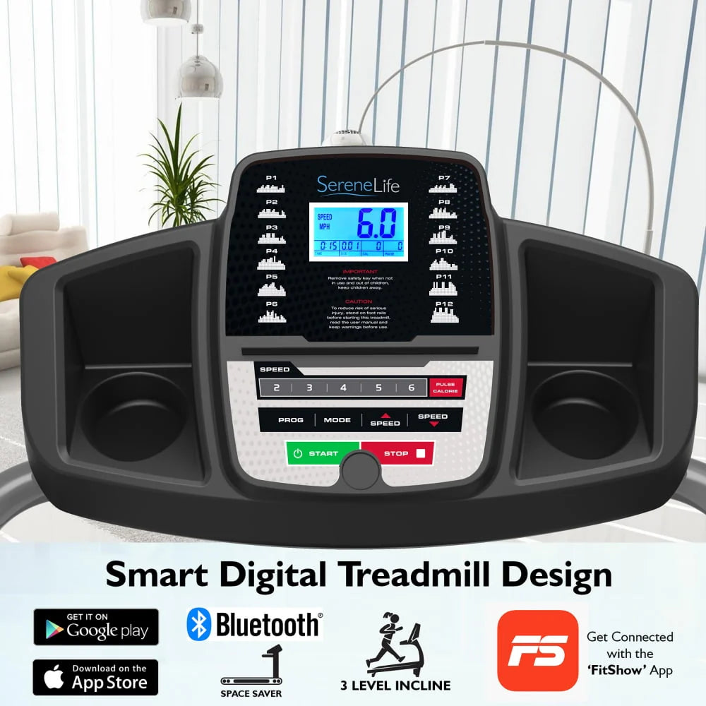 Foldable Cardio Exercise Machine with LCD O11750