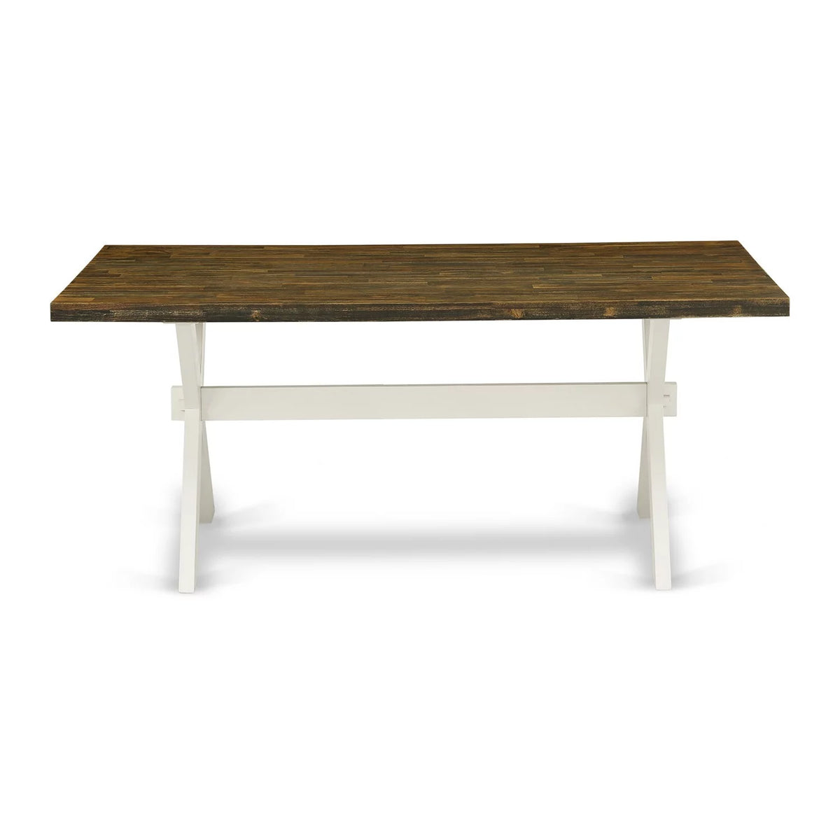 9-Piece Wooden Dining Table Set with 8 Upholstered Chairs O98340