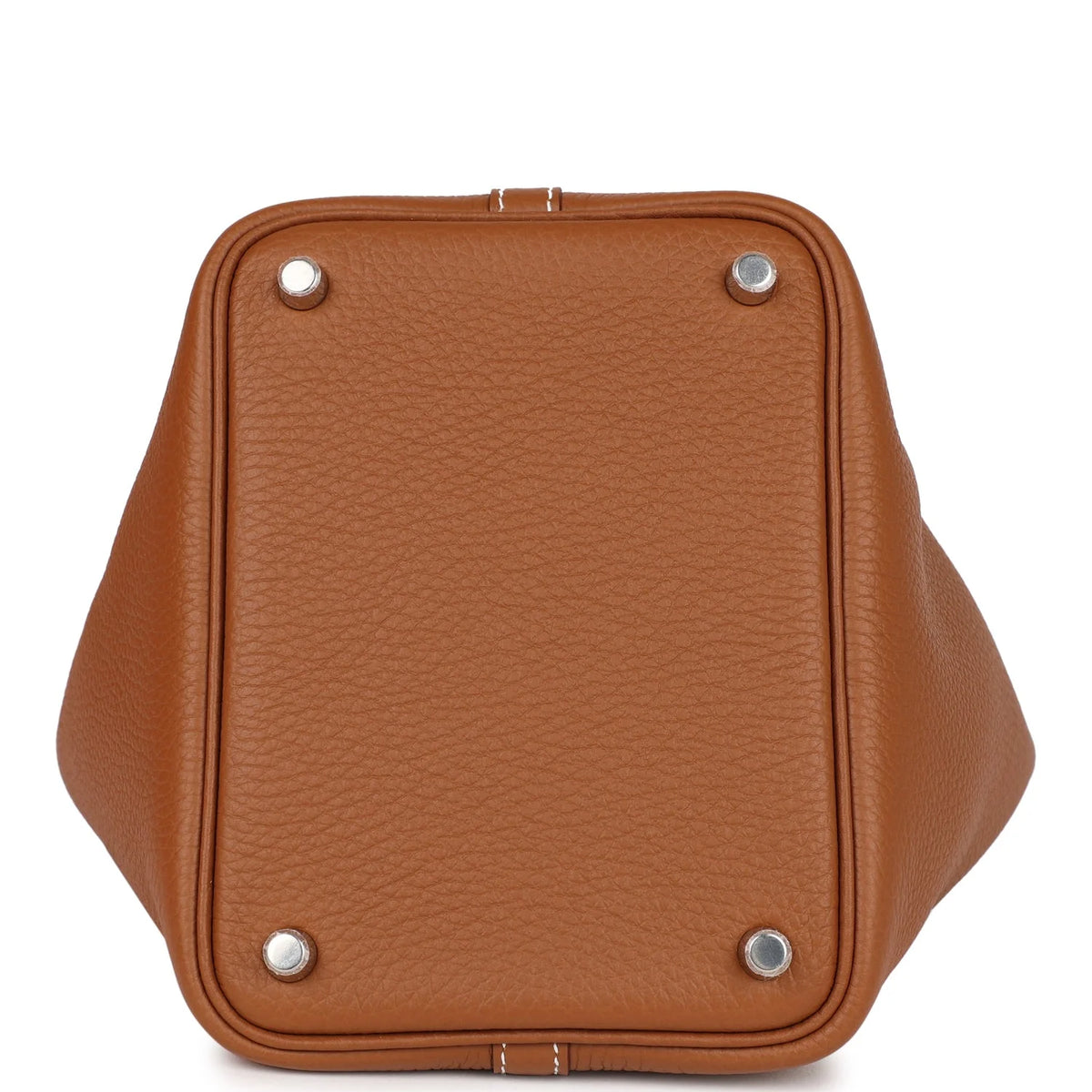Gold Clemence Leather Handbag O846403