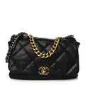 Quilted Lambskin Flap Black B80498
