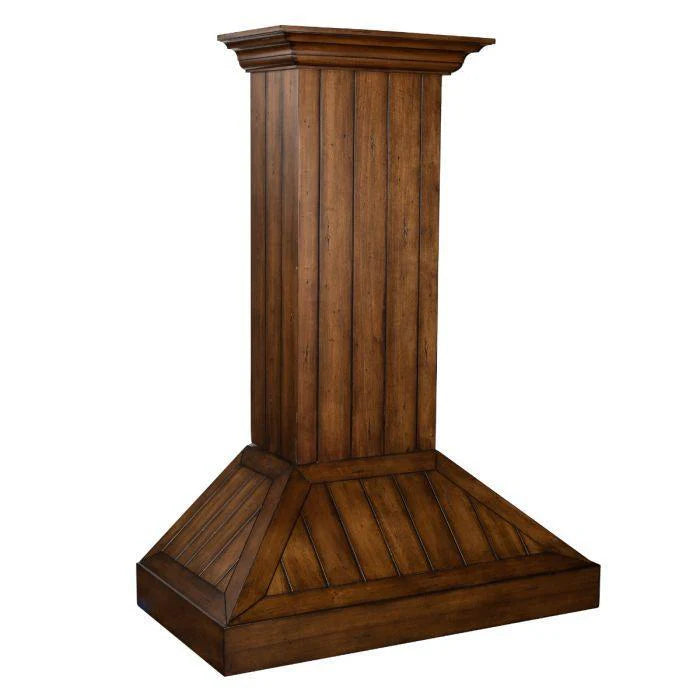 36 in. Wooden Wall Range Hood W542