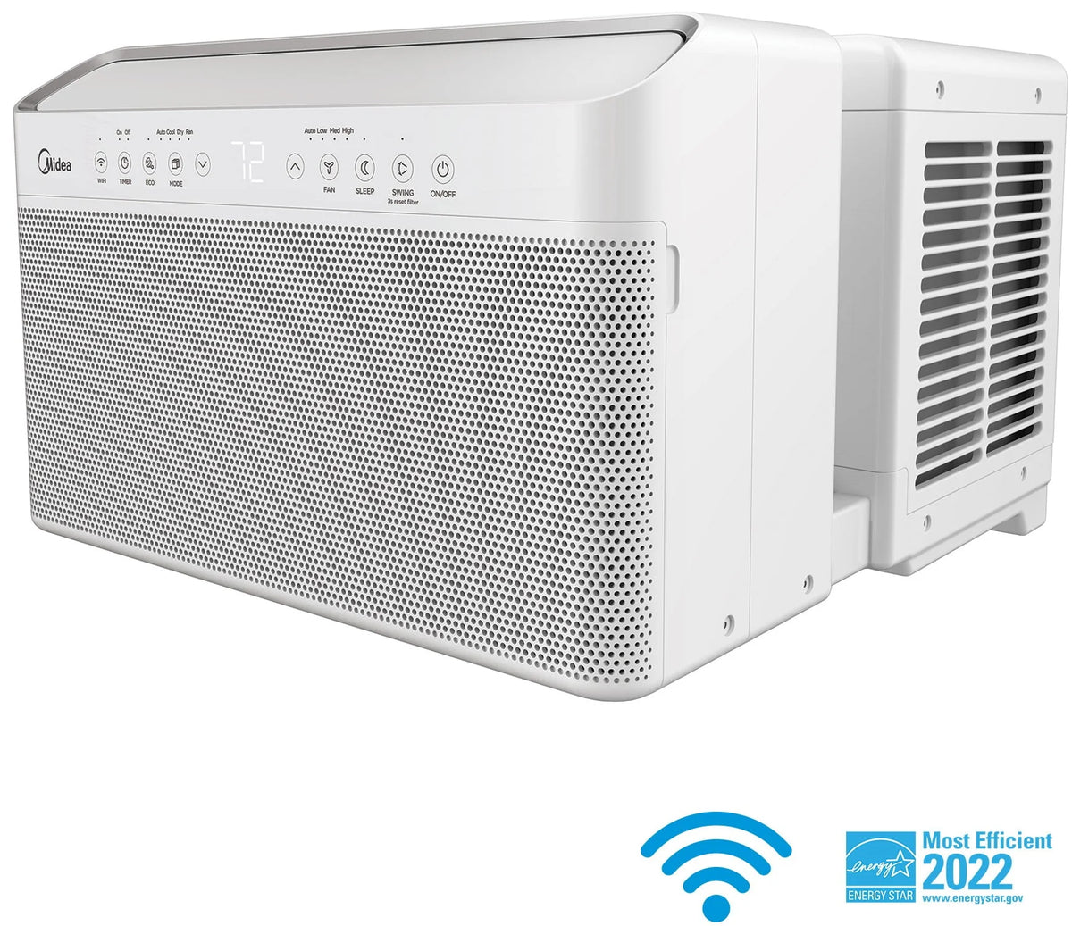 10,000 BTU Smart Inverter U-Shaped Window Air Conditioner R595
