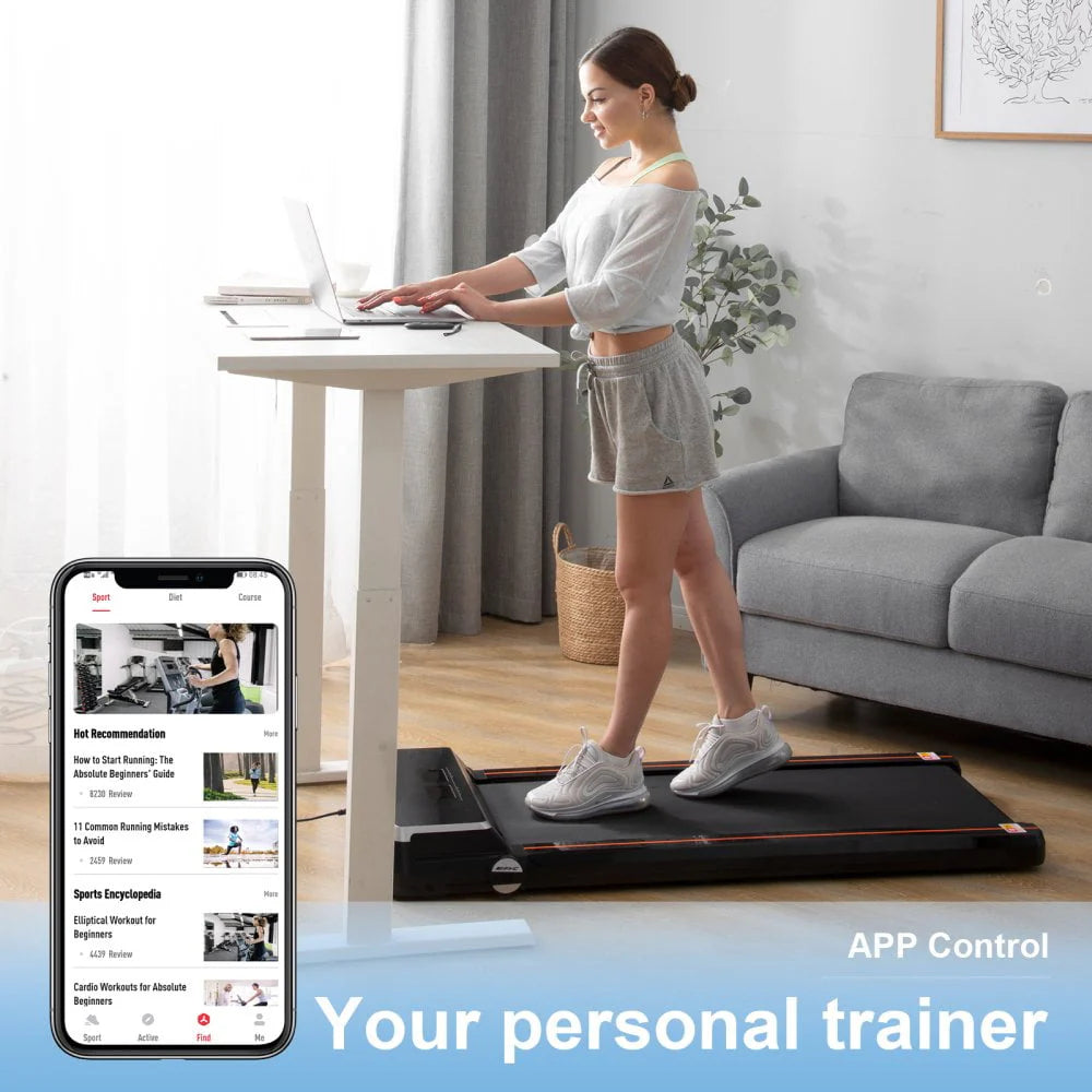 2.5HP Slim Under Desk Electric Treadmill N1976