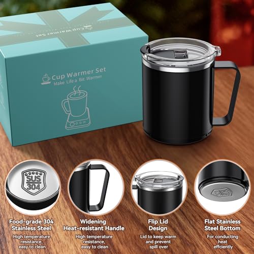 Electric Coffee Mug Warmer with 16oz Heated Mug A154