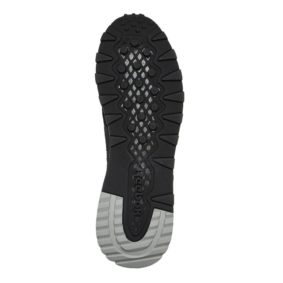 Black Leather Sneakers Q1944
