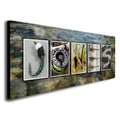Personalized Fly Fishing Name Art S938
