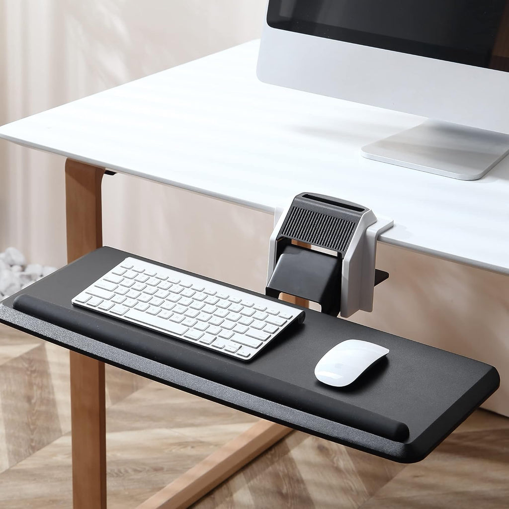Adjustable Keyboard Tray with C Clamp Mount X300