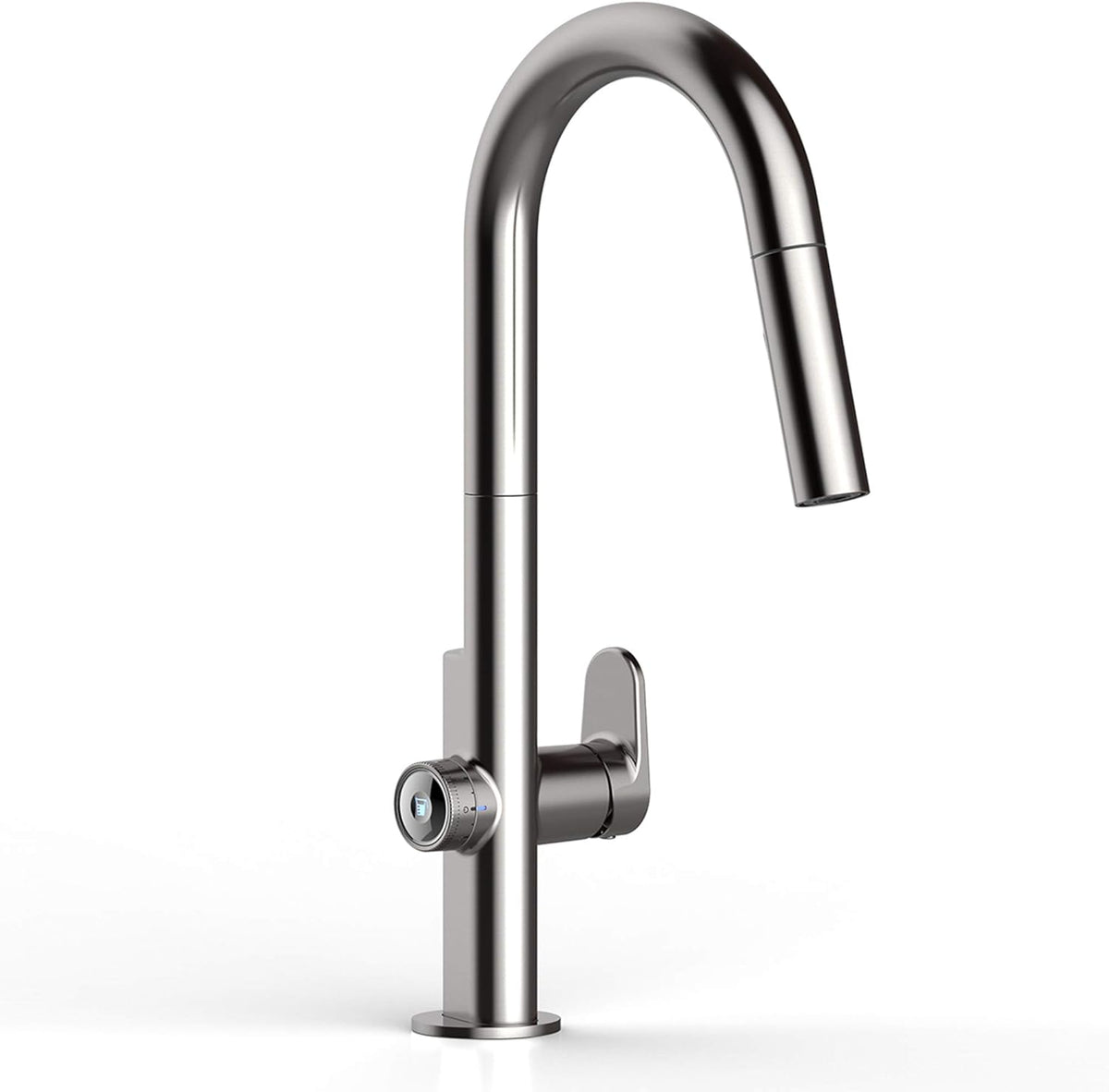 Single-Handle Pull Down Kitchen Faucet in Stainless Steel F9270