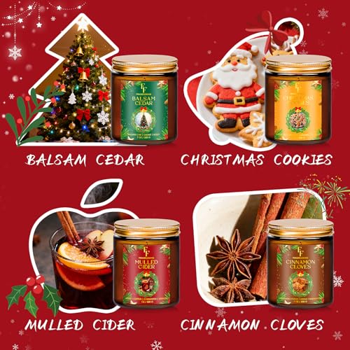 4 Pack Scented Natural Soy Candles A8998