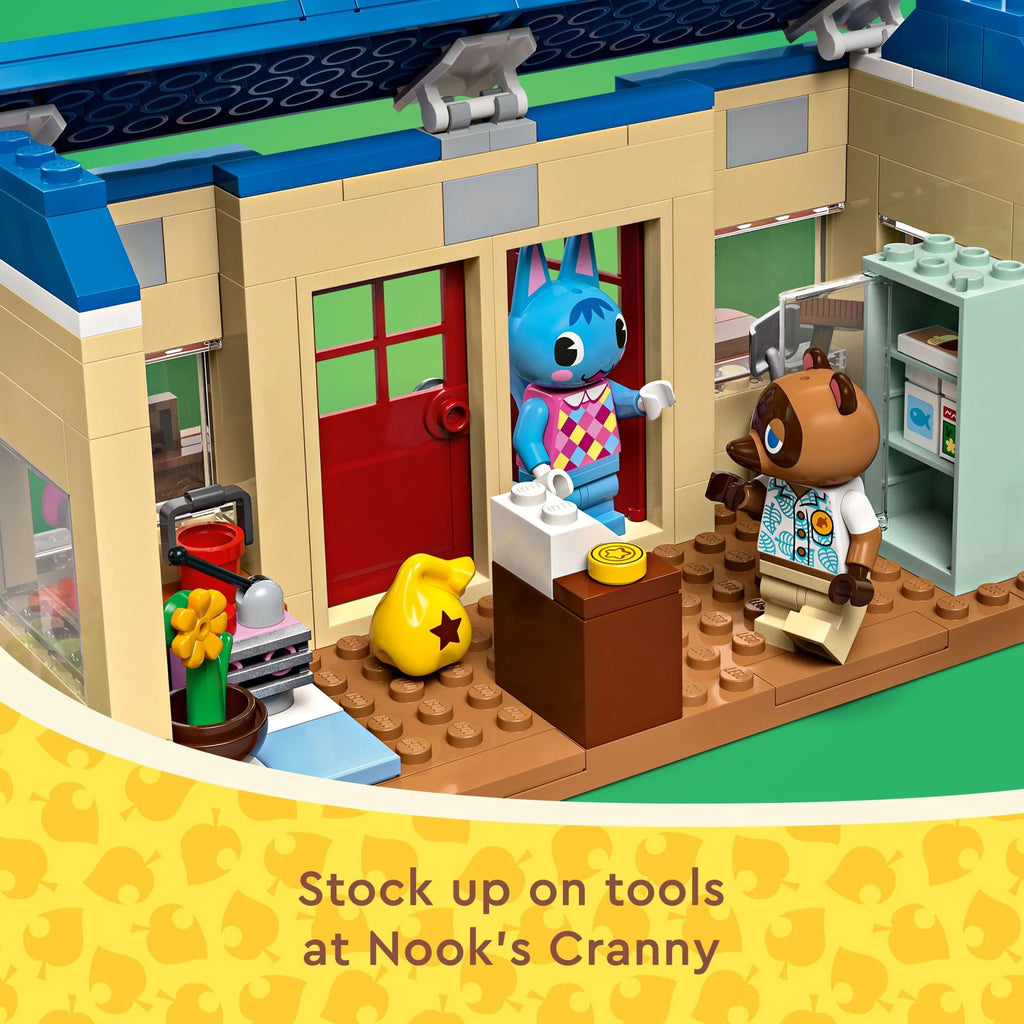 Animal Crossing Buildable Video Game Toy with 2 Figures C774