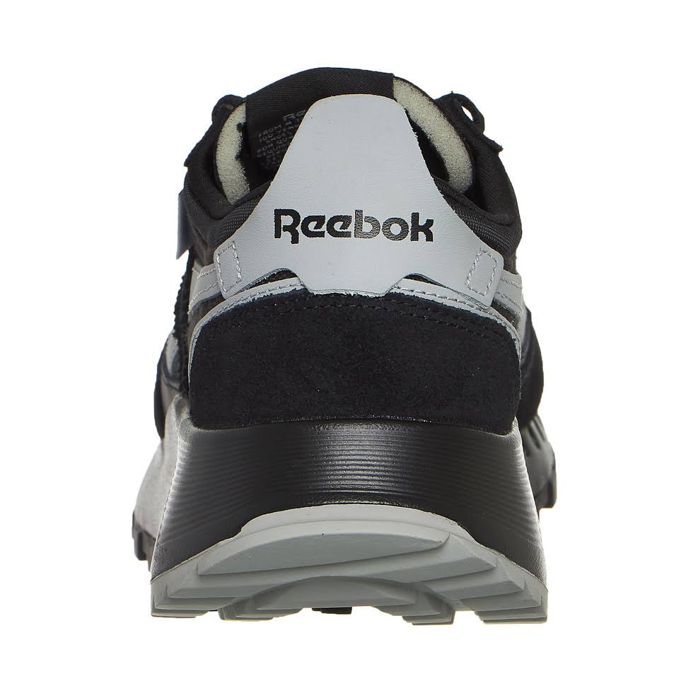 Black Leather Sneakers Q1944