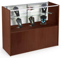 Counter Showcase with Cherry Melamine Finish M495000