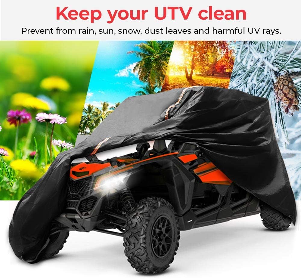 UTV Cover 4 Seater with Reflective Strip X19769