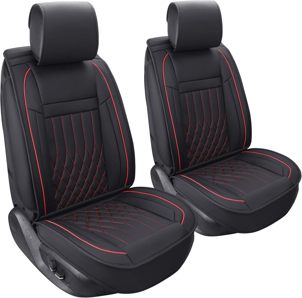 5pcs Waterproof Leather Car Seat Covers Full Set E479358