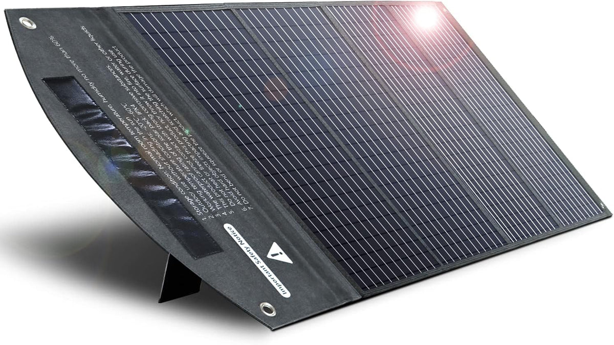 100W 18V Monocrystalline Portable Solar Panel Charger L546909