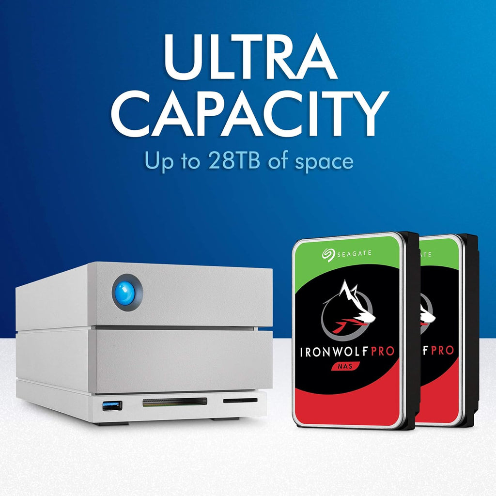 8TB External RAID Hard Drive with SD Card CF Card Slots Y403726