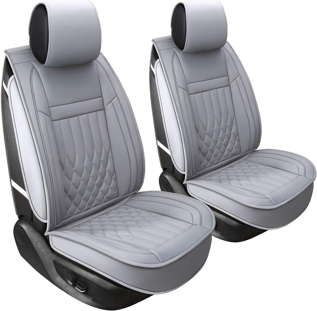 5pcs Waterproof Leather Car Seat Covers Full Set E479358
