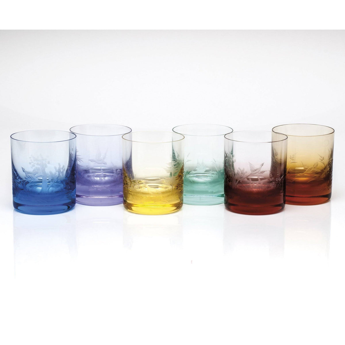 Whisky Double Old Fashion Set of 6 E175