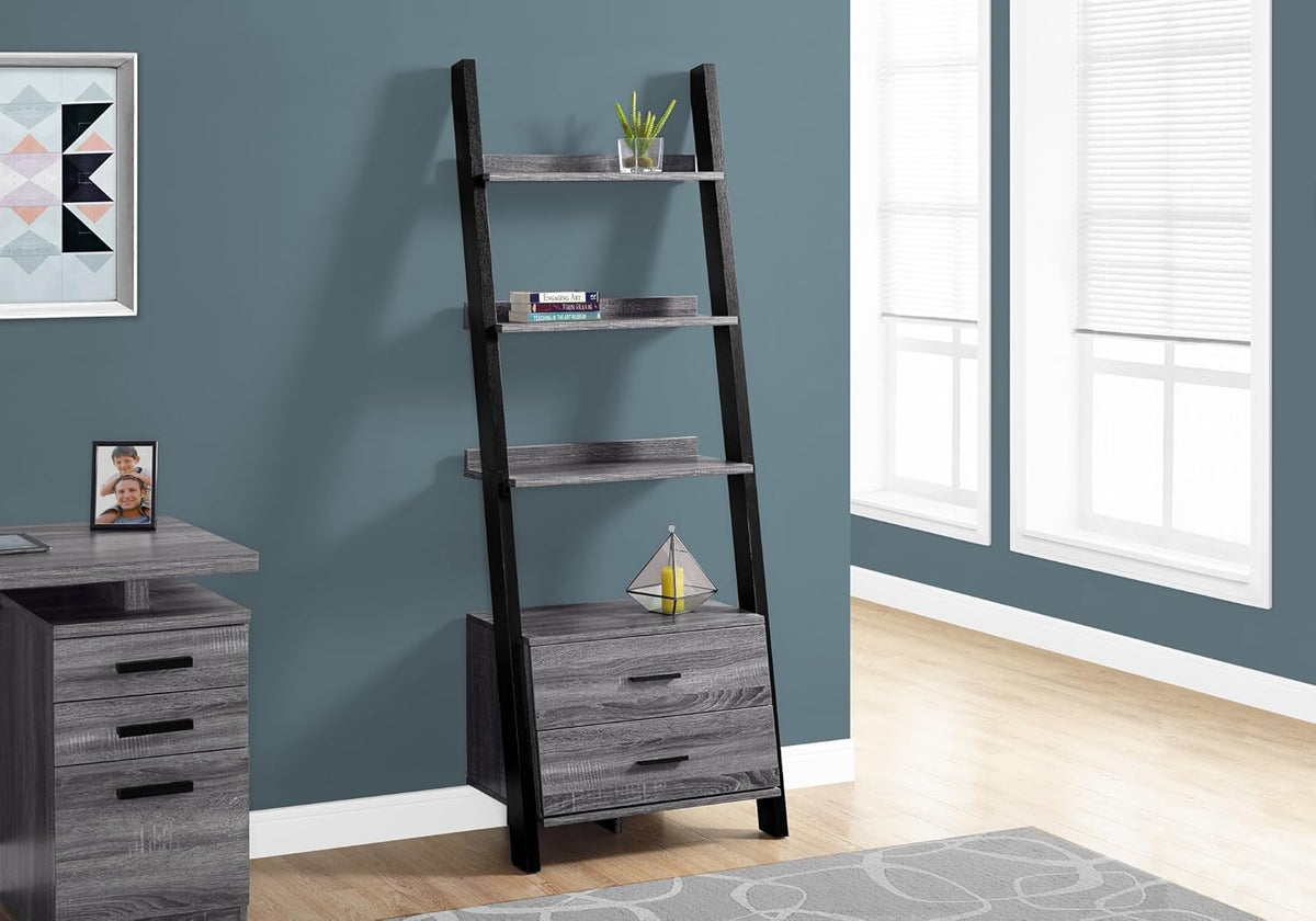 Grey Bookcase O865806