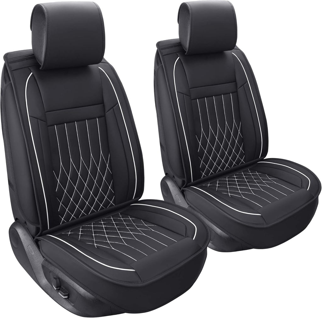 5pcs Waterproof Leather Car Seat Covers Full Set E479358