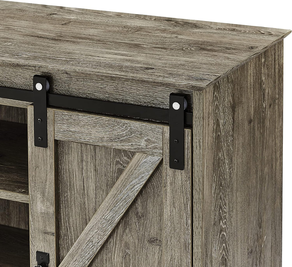 50 inch Sideboard Buffet with Sliding Barn Doors R17147