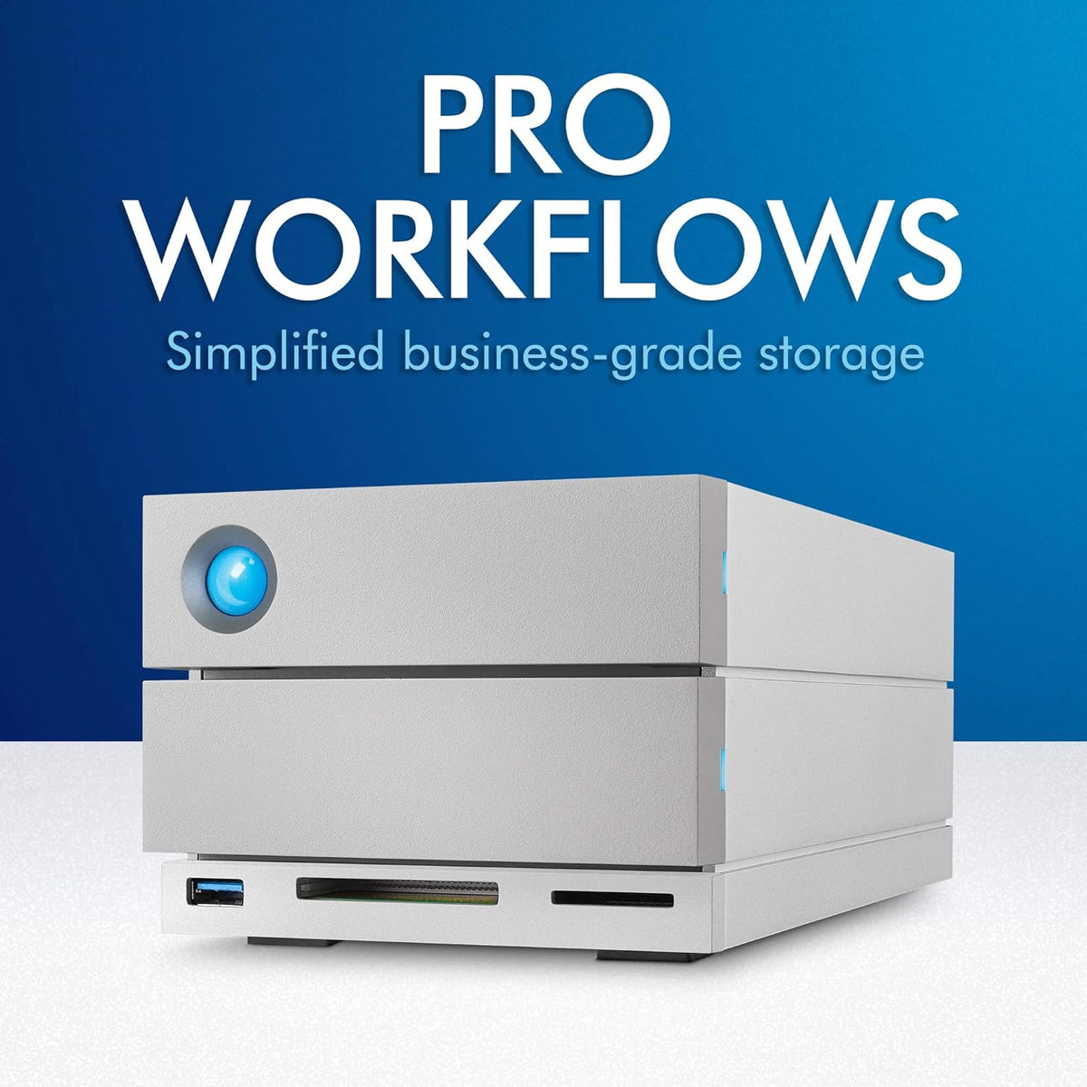 8TB External RAID Hard Drive with SD Card CF Card Slots Y403726