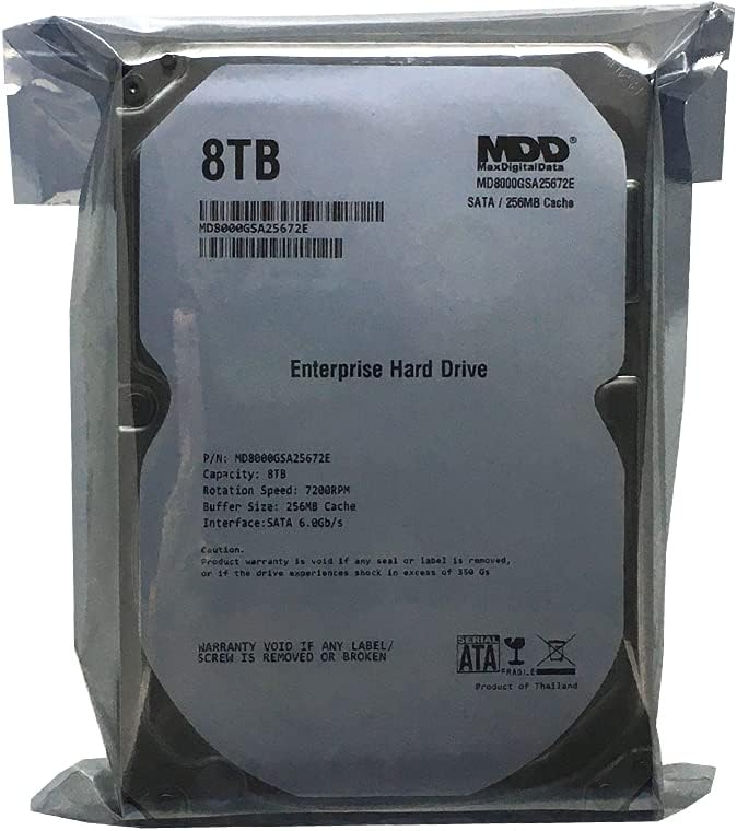 8TB 7200 RPM 256MB Cache SATA 6.0Gb/s 3.5inch Internal Enterprise Hard Drive G8256